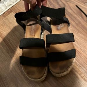 Steve Madden Kimmie Black Sandal